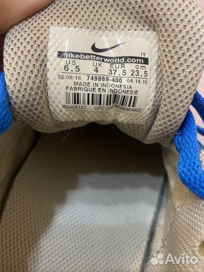 Кроссовки nike 37,5 р