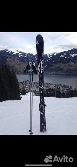 Горные лыжи Atomic D2 VF 75 black + neox TL 12