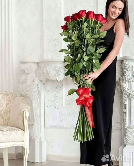 Высокие розы Гигантские розы с доставкой