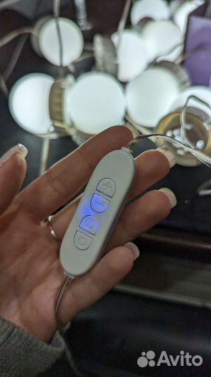 Лампочки для подвески на зеркало