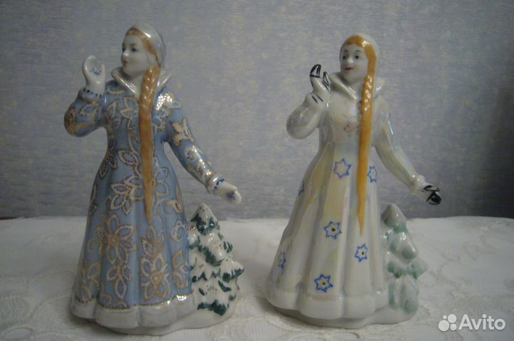Коллекция фарфоровых статуэток 