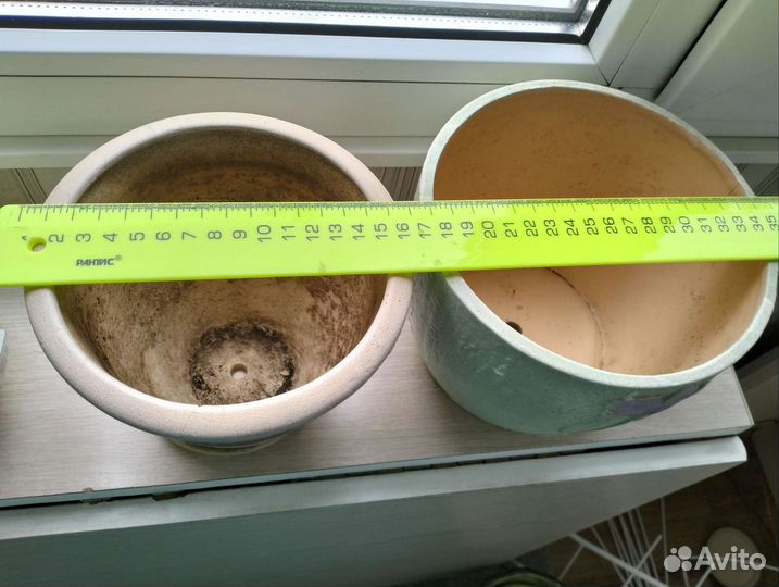 Цветочный горшок керамика