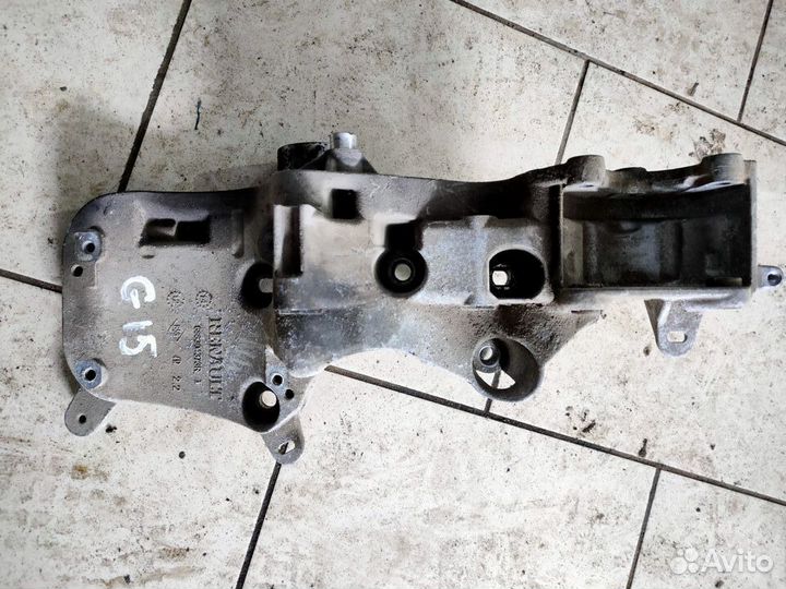 Кронштейн генератора k4m almera g15 duster logan