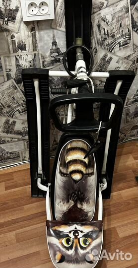 Снегокат со спинкой