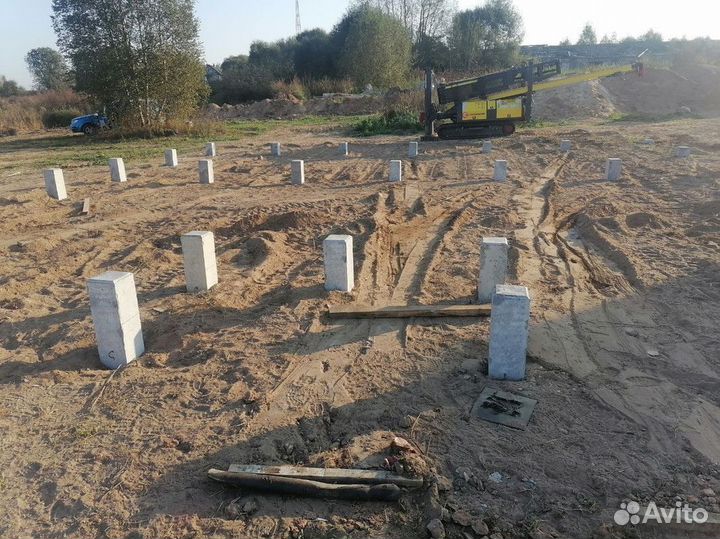 Фундамент жб сваи / Лучшее качество в городе