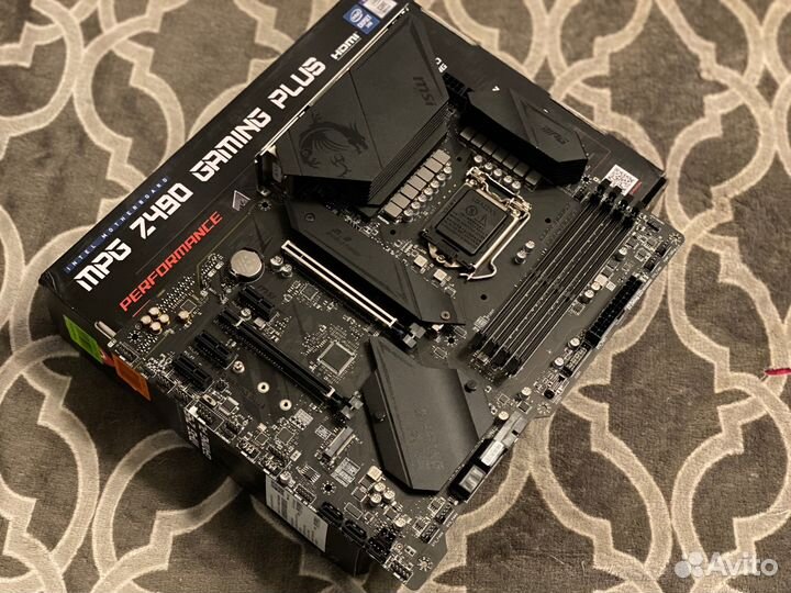 MSI MPG Z490 gaming plus LGA 1200 Новая