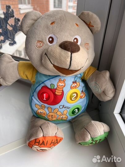 Говорящий мишка Chicco teddy