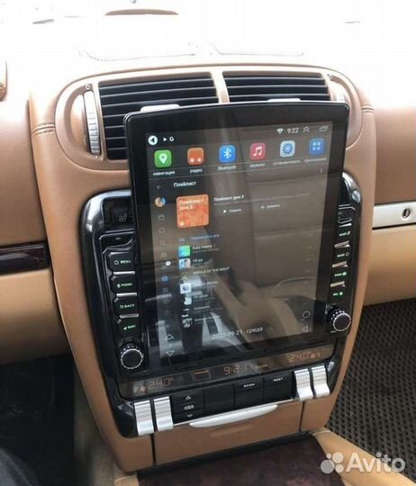 Porsche Cayenne 955-957 магнитола Android Tesla