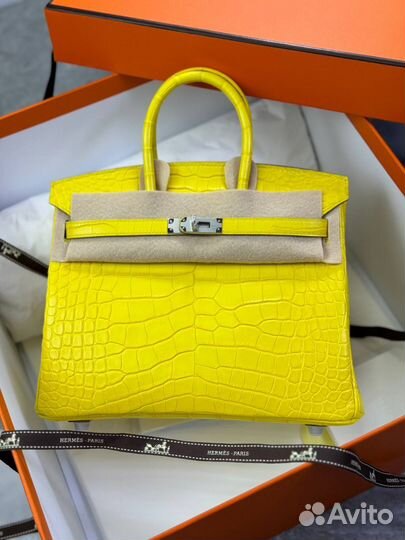 Сумка Birkin 25 cm из кожи крокодила
