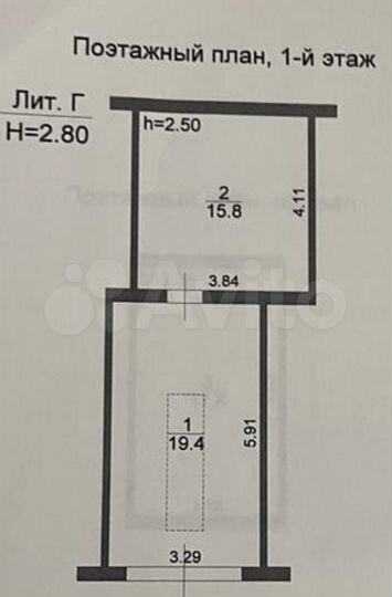Гараж, > 30 м²