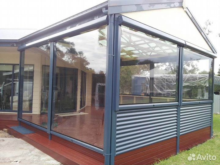 Мягкие окна пвх для веранд