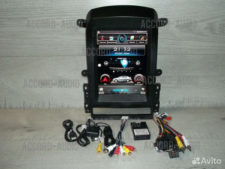 Магнитола Chevrolet Captiva Android в стиле Тесла