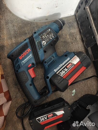 Аккумуляторный перфоратор bosch GBH 36 V-EC