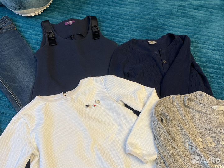 Вещи пакетом для девочки на рост 134