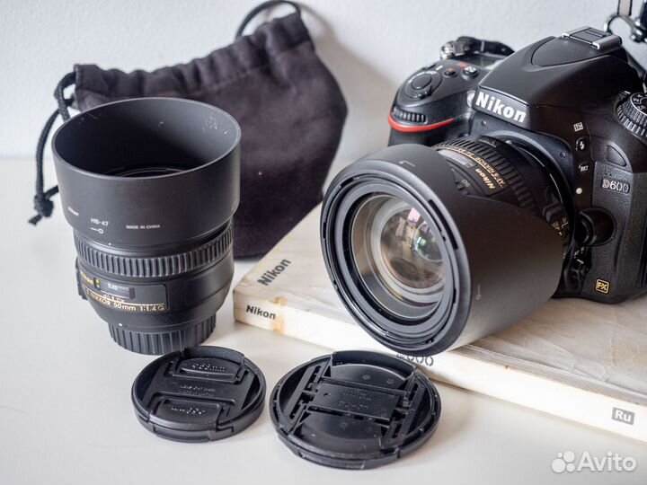 Nikon D600 и два объектива