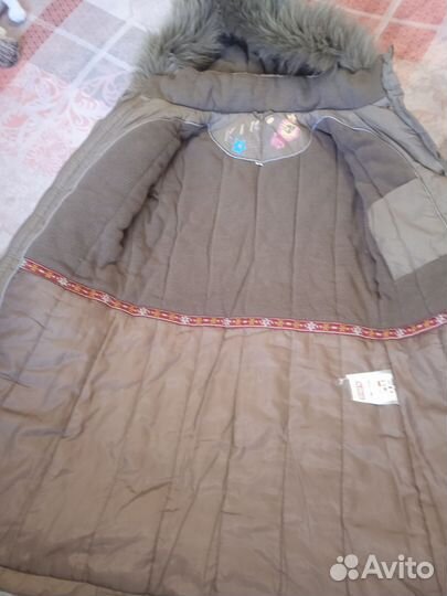 Куртка для девочки зима 140