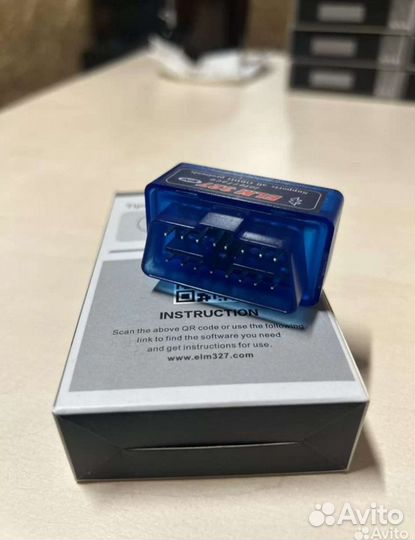 Диагностический сканер адаптер OBD2 ELM 327 v1.5