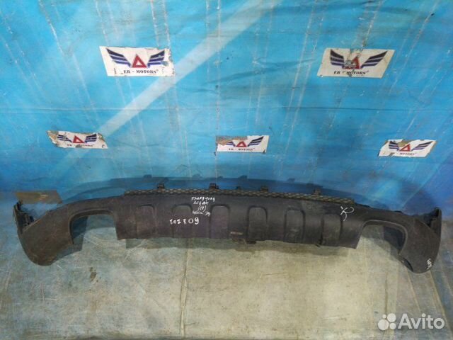 Накладка бампера Ssangyong Actyon 2 NEW 2012