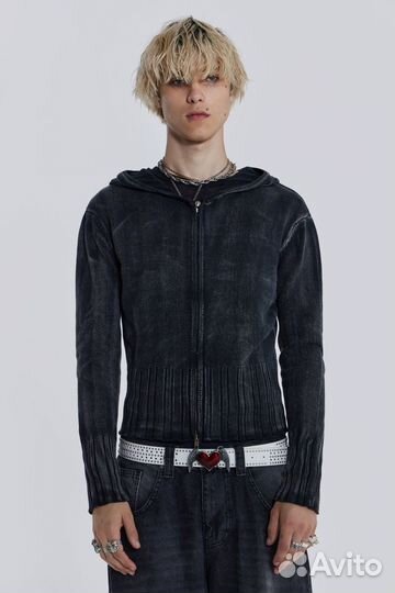 Кофта Jaded London Relic Knit Hoodie