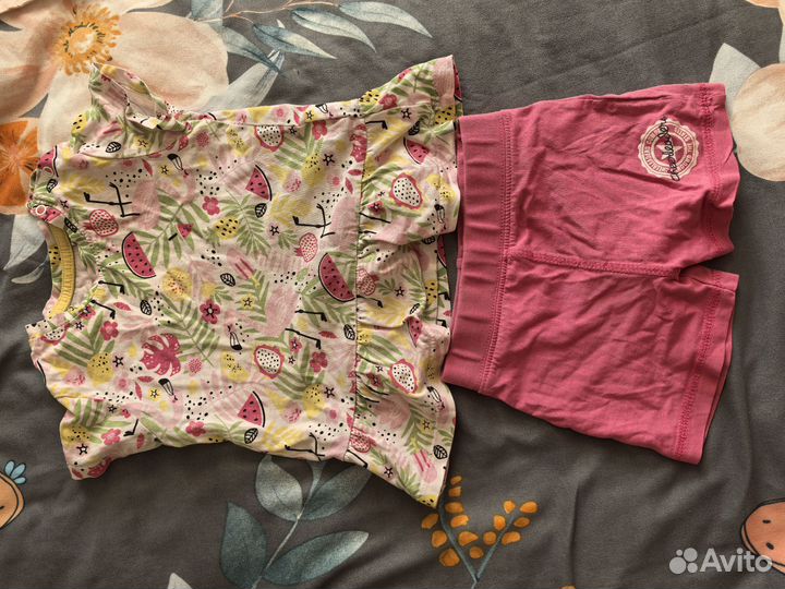 Детские вещи пакетом на девочку 80