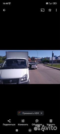 Водитель со своей газелью