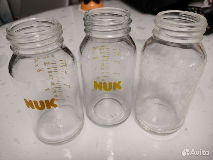 Бутылочки для кормления nuk