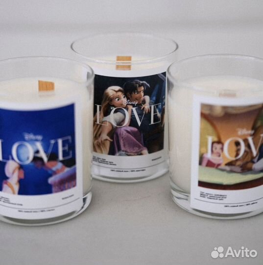 Набор ароматических свечей (3 шт)