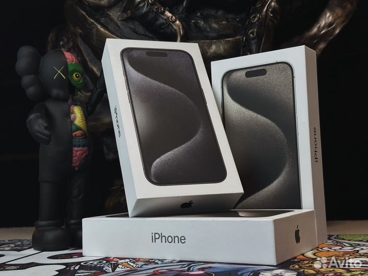 Apple iPhone 15 pro 256gb black titanium 2 sim