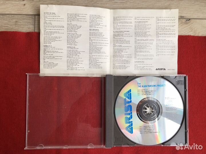 CD музыка Alan Parsons Project EVE, 1979