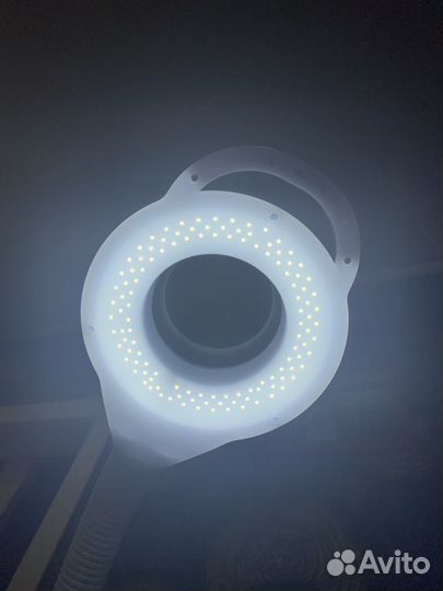 Лампа лупа напольная