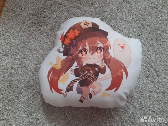 Аниме подушка Геншин импакт Ху Тао