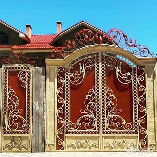 Кованые ворота