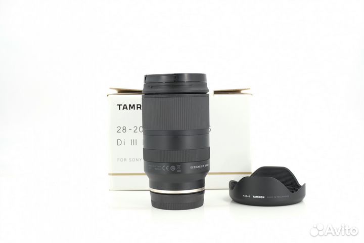 Tamron 28-200mm f/2.8-5.6 Di III sony E отл. сост