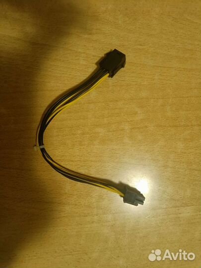 Переходник molex 6 pin - 8 pin