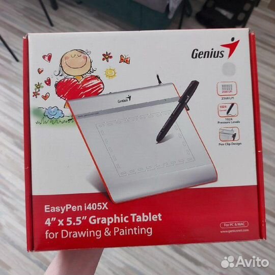 Графический планшет Genius EasyPen i405X