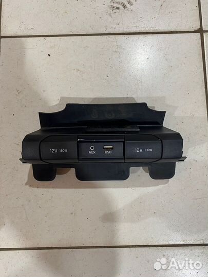 Блок USB AUX Kia rio 4