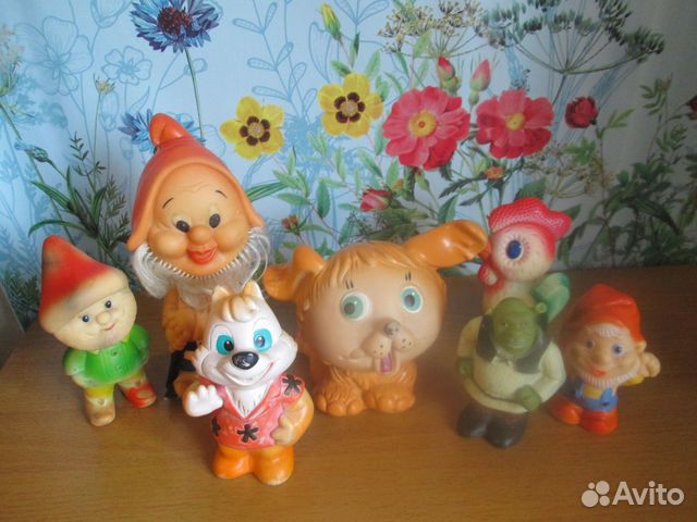 Игрушки резиновые СССР пакетом