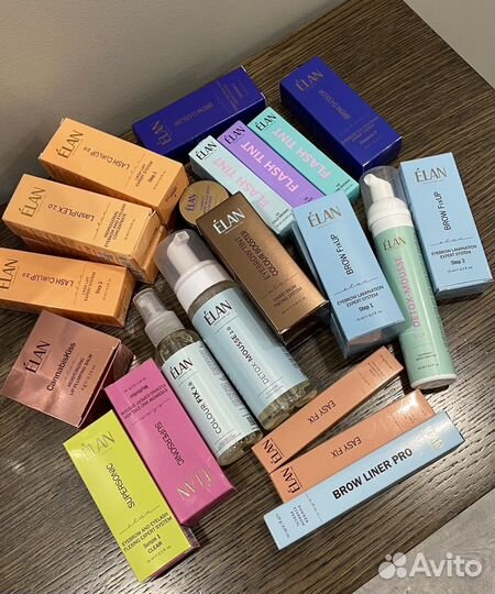 Краска для бровей Elan. Продукция Элан. Elan