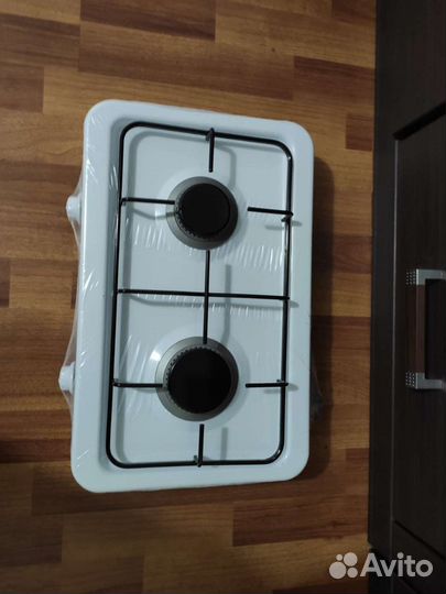 Настольная газовая плита без крышки 2 конфорки