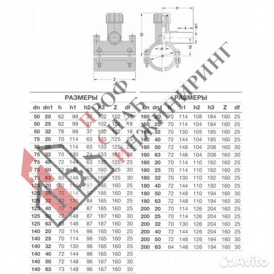 Седелка электросварная пэ100 Дн 225х20 Ру16 SDR11