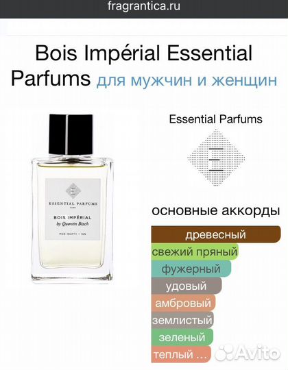 Парфюм отливант