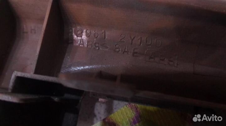 Накладка блока управления стеклоподъемниками задн