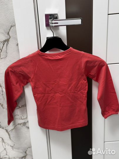 Лонгслив для девочки 98 104