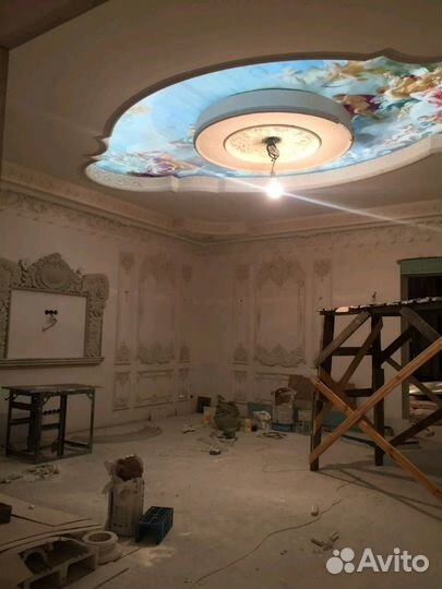 Шикарный ремонт, лепнина. Лепная работа под ключ