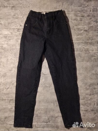 Джинсы mom на девочку(122)