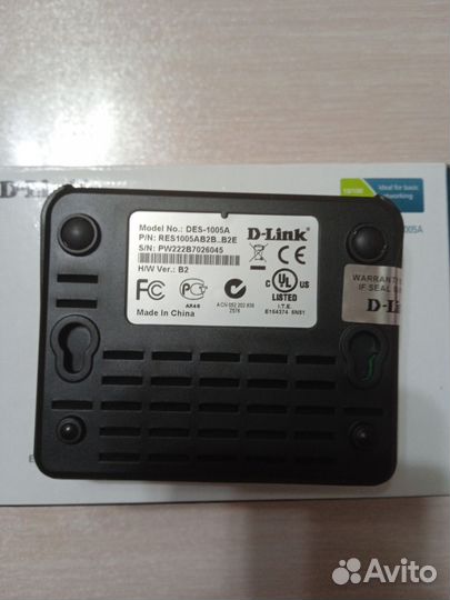 Сетевой коммутатор D-Link DES-1005A