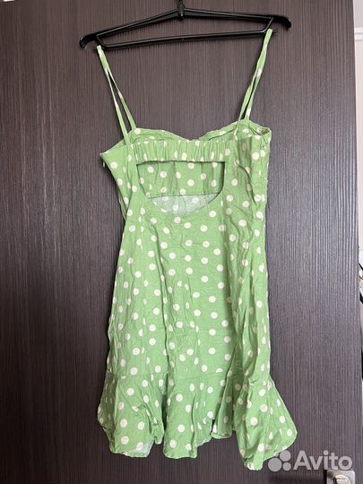 Платье zara лен