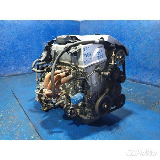 Двигатель двс с навесным honda odyssey RB1 K24A vt