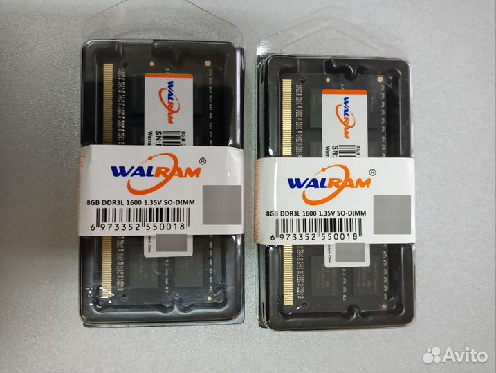 Оперативная память ddr3l 8gb sodimm 50 штук