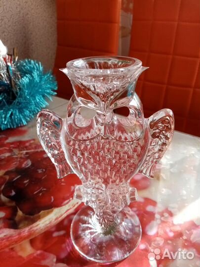 Хрустальные подсвечники